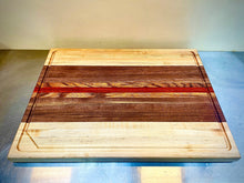 Load image into Gallery viewer, Exotic Hardwood Prep Board with Groove
